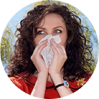Virusai gali sukelti nosies gleivinės uždegimą ir padidėjusią sekreciją